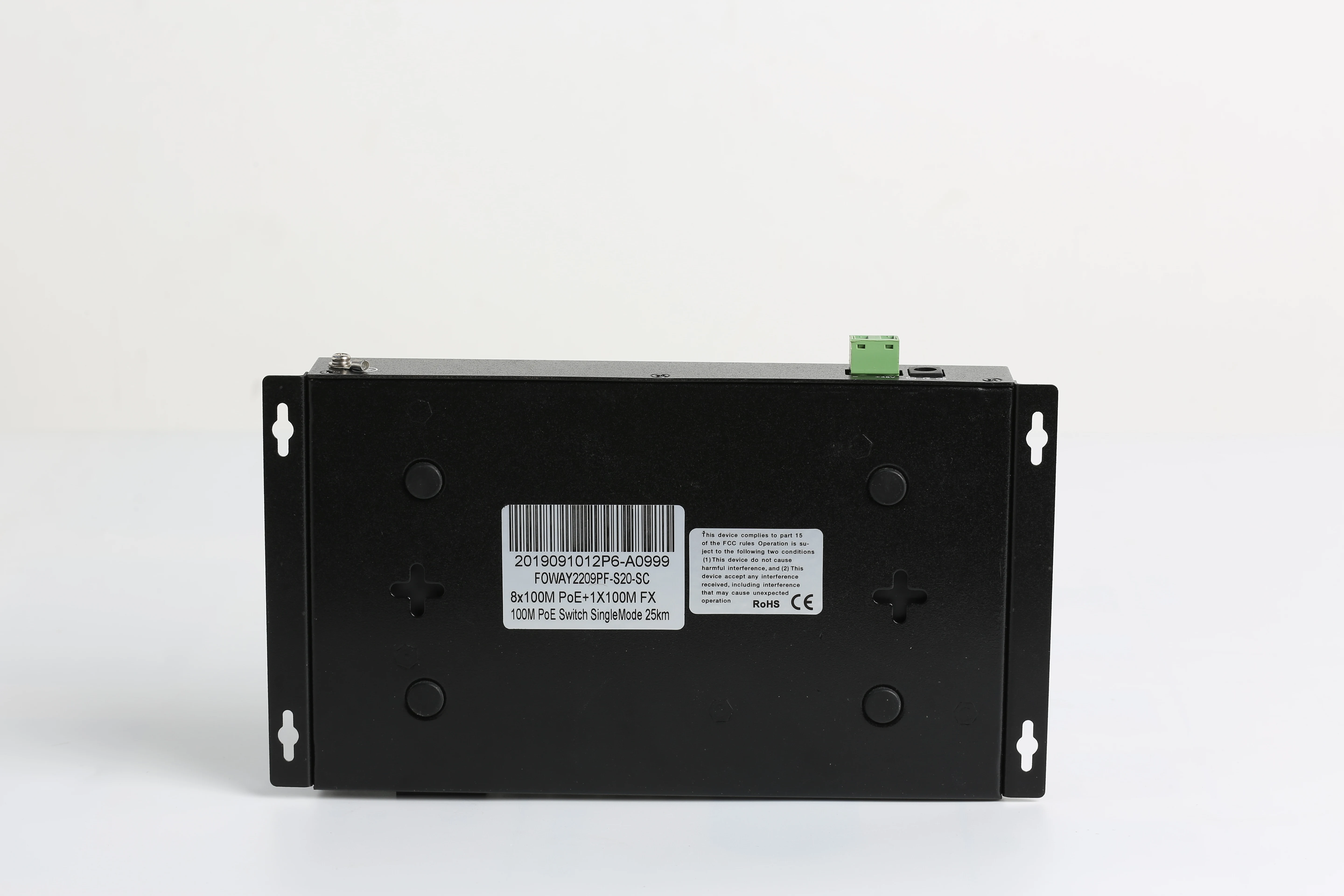 HiOSO 8 Ports Poe Switch Total power 200W dual fiber single mode  unmanaged 48V switch poe ethernet switch