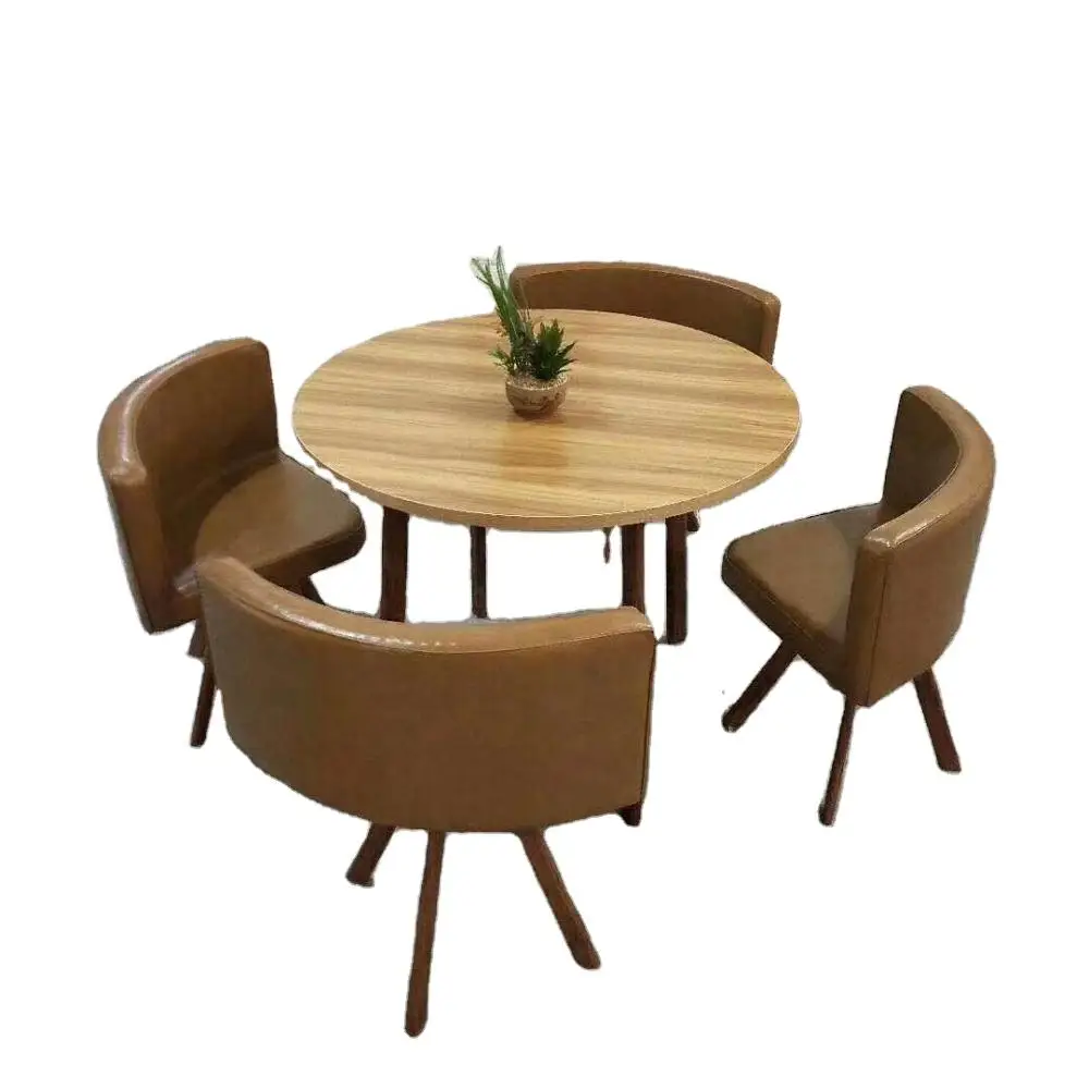 Оптовая продажа, наборы мебели из искусственной кожи для банкетов, столов и стульев