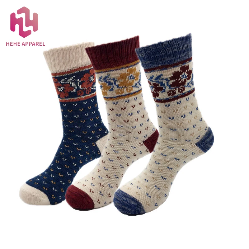 Осенне-зимние новые стильные мужские носки с толстой хлопковой нитью на весну и зиму