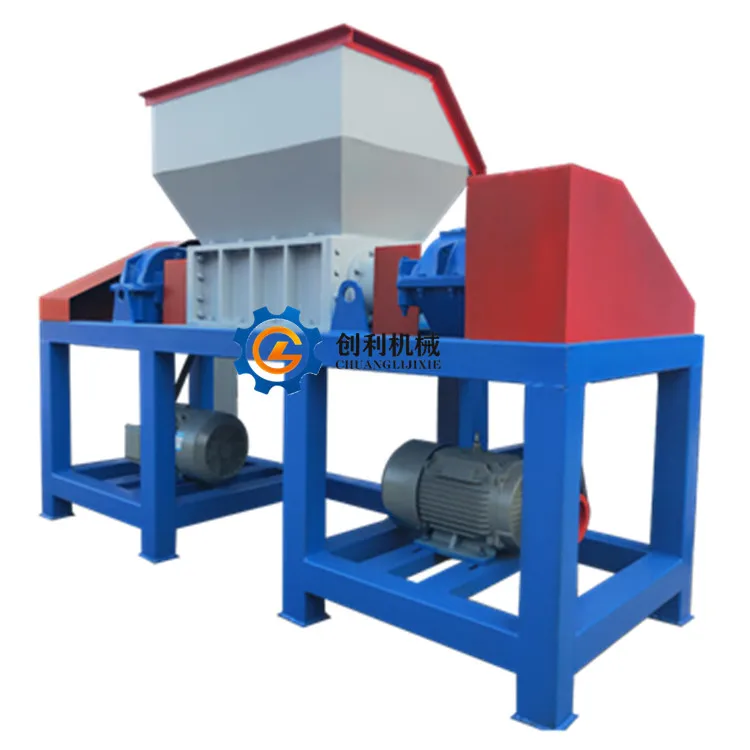 Large Models Double Shaft Waste Car Engines Shredder Aluminum Cast Window Door Crusher Scrap Metal Shredder Machine