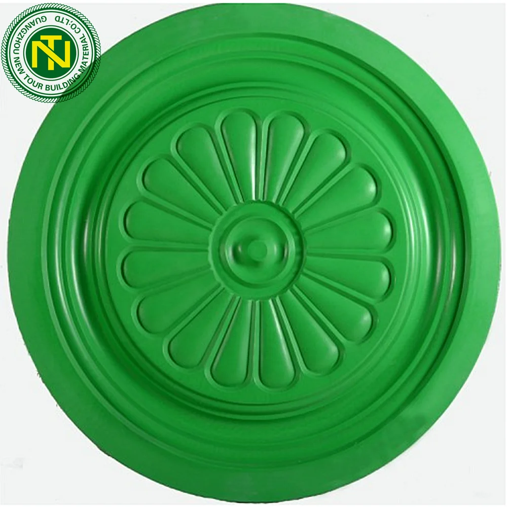 Plaster of paris molds for plaster ceiling medallions gypsum ceiling rose