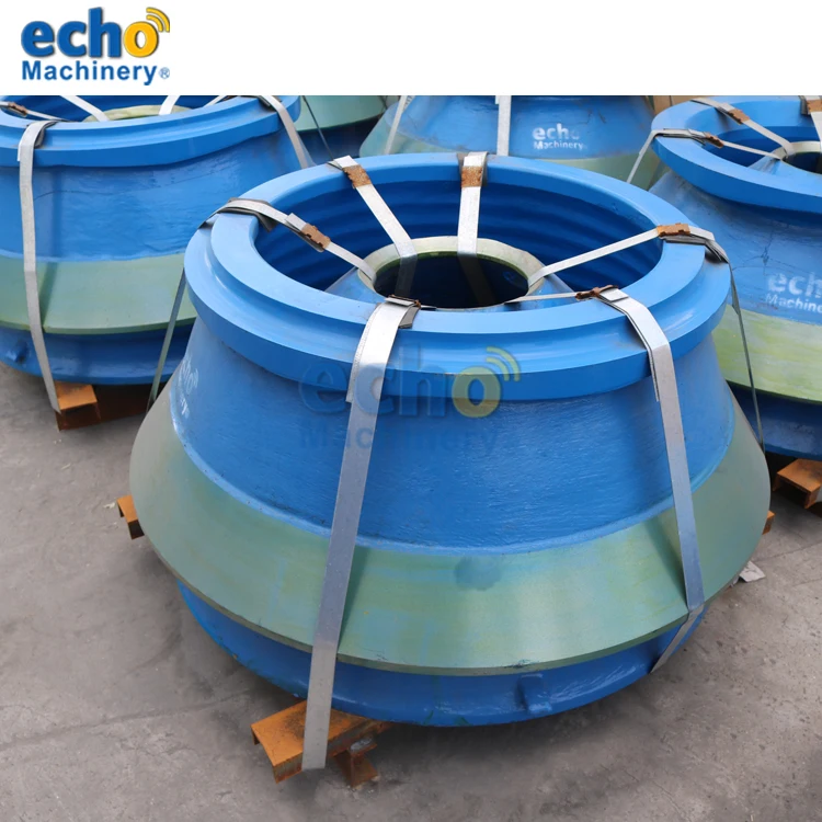 HP100 cone crusher parts concave 7055208003 and mantle