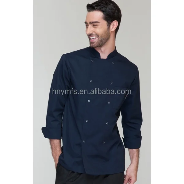 
Pure Cotton Chef Uniform Kitchen Bartender Uniforms Cook Chefs Clothing Coat 