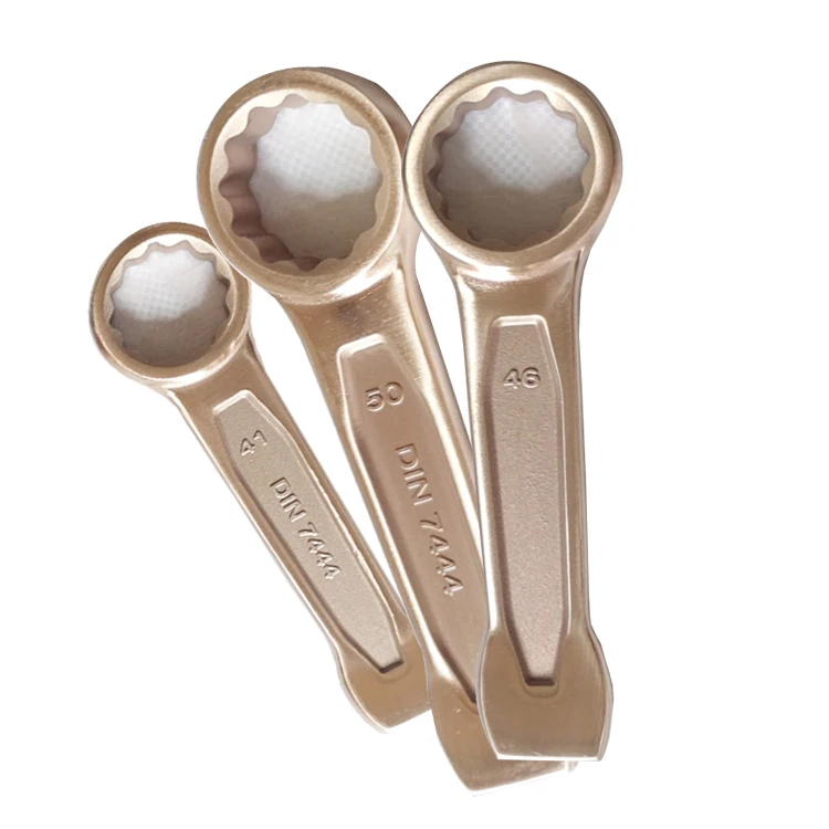 Non-Sparking Striking/Slogging/Hammer Ring Wrench/Spanner 50mm Atex Non-sparking tools