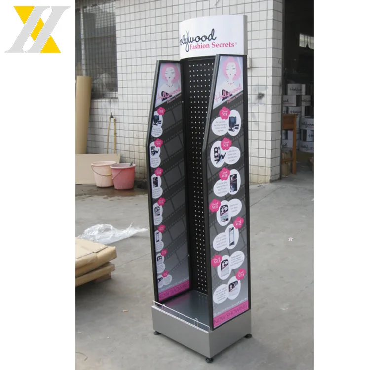 Beauty Makeup Shop Eyebrow Pencil Hook Stand Mascara Rack Hanging Eyeliner Display Stand