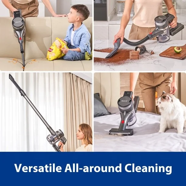 S3Pro Cordless Vacuum Cleaner 400W Stick Vacuum 70min Runtime Battery Handheld Vacuumum