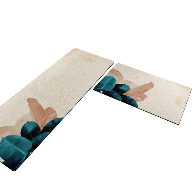 Маслостойкие длинные коврики дверь ванная комната машинная стирка набор против усталости недорогой кухонный напольный коврик дизайнерские кухонные