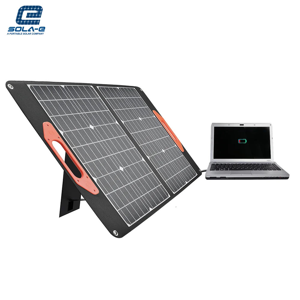 Cargadores Para ноутбуки Pannelli Solare 100 Вт с разъемом USB type-C портативная солнечная панель Складная рамка фотогальванической панели зарядное устройство для батареи ноутбука