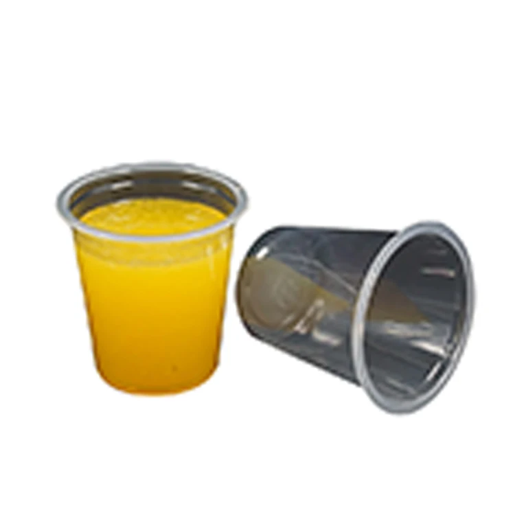 White Take Away Disposable Plastic Cups Disposable Eco-friendly Cups White Plastic Cup