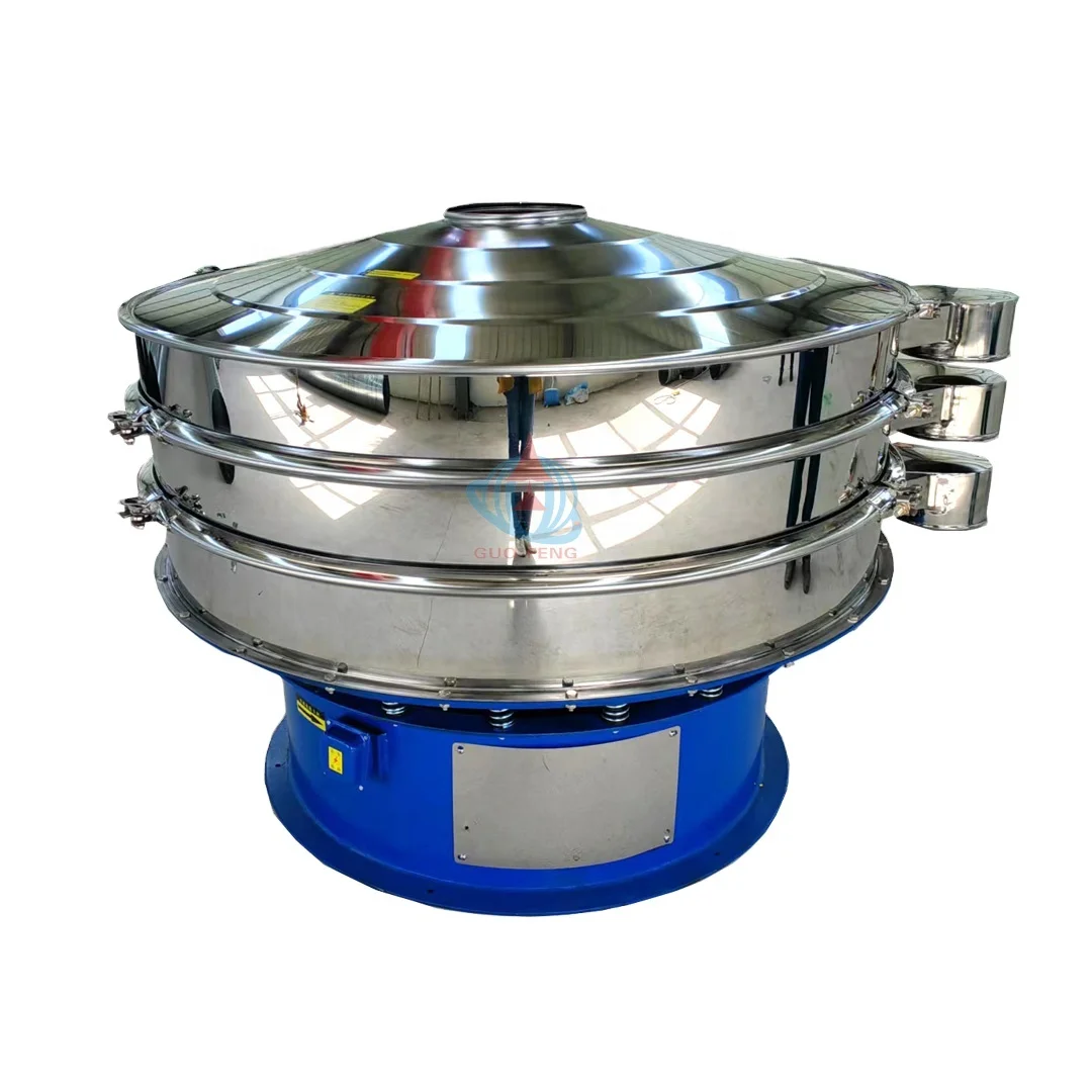 ISO Standard Food Industry Stainless Steel vibrating screen