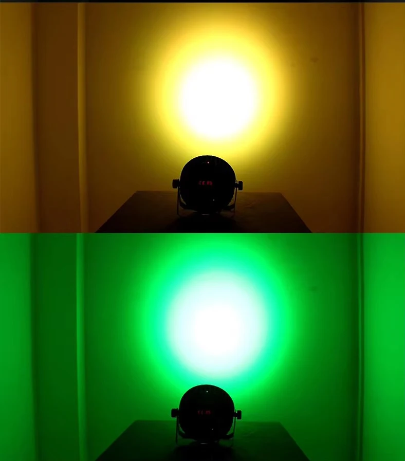 Ava aluminium housing18x10W slim led par RGBW 4 in 1 6in 1  led DMX  disco dj wedding led stage lighting flat slim led par light