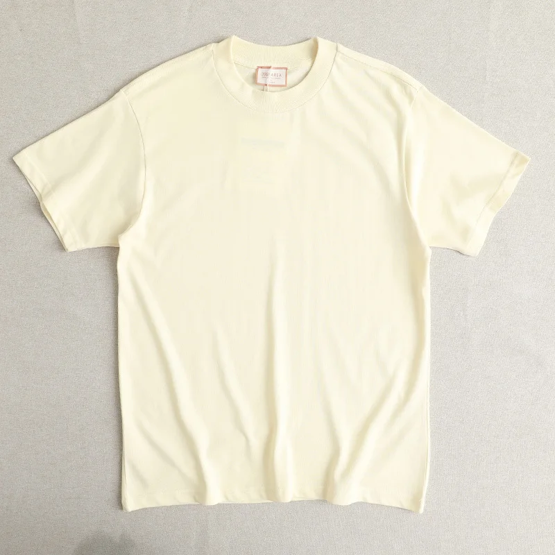 100% Cotton Print Your Brand Logo Organic  Quick Drying Unisex Graphic Factory Blank Plain Hem O Neck Men T Shirt