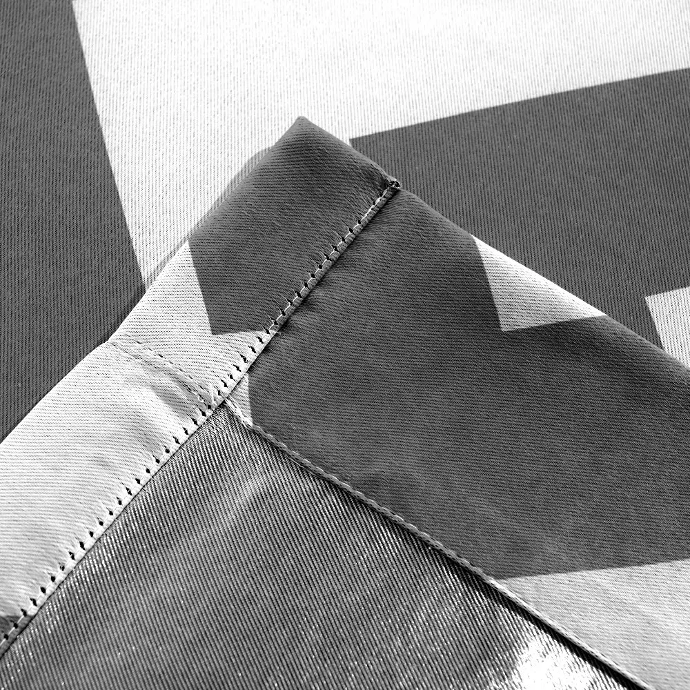 Заводская цена, оконная занавеска из полиэстера и льна для гостиной