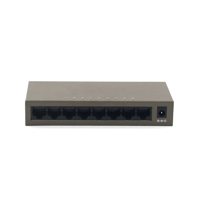 TEG1008M 8port 10/100/1000Mbps gigabit smart ethernet network desktop router switch China produce Wholesale Support oem