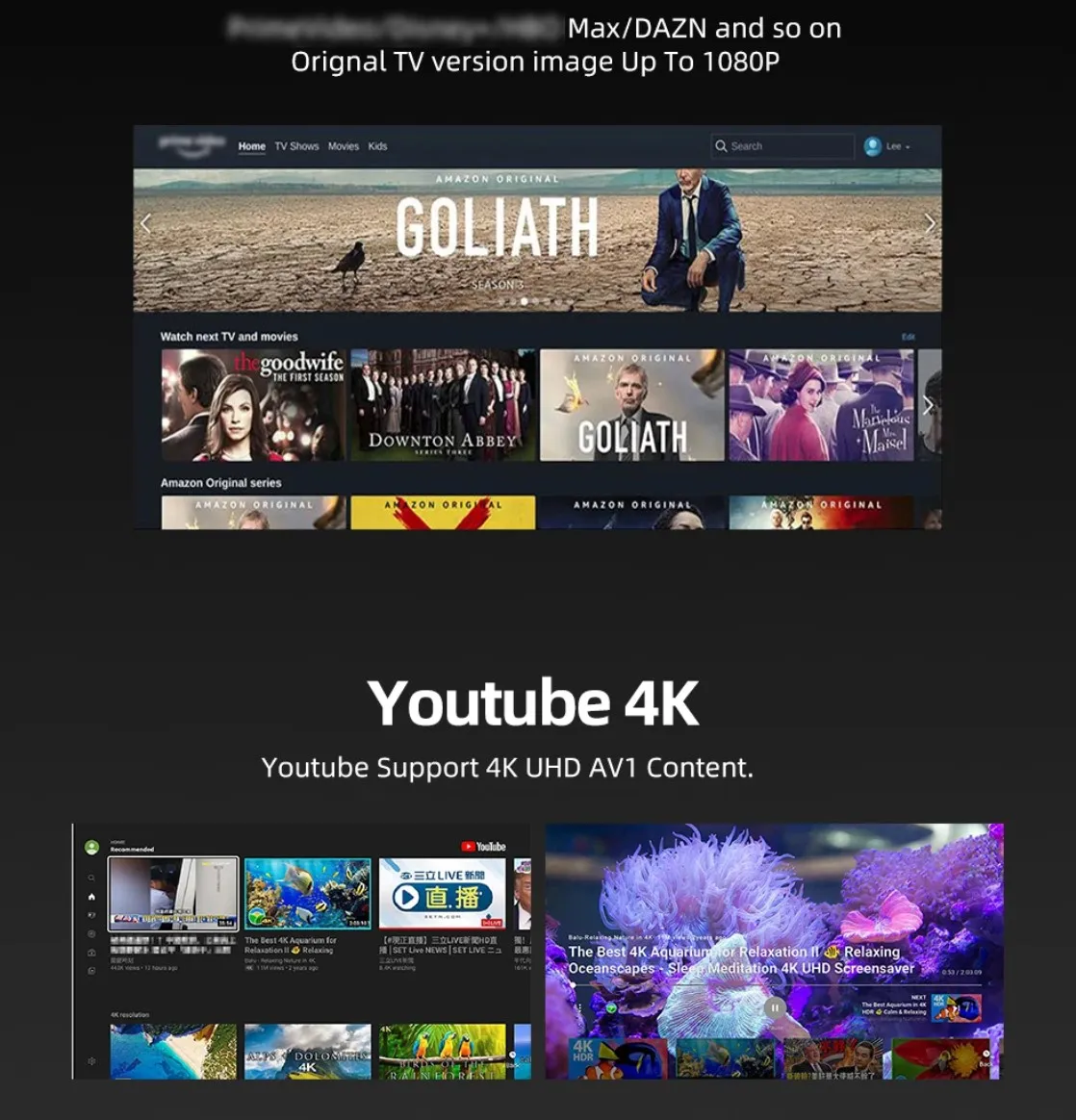 New S905X4 Android 11 Tv Box 2.4g/5g Wifi Bt4.2 Media Play 4k Hybrid Ott Iptv Decoder