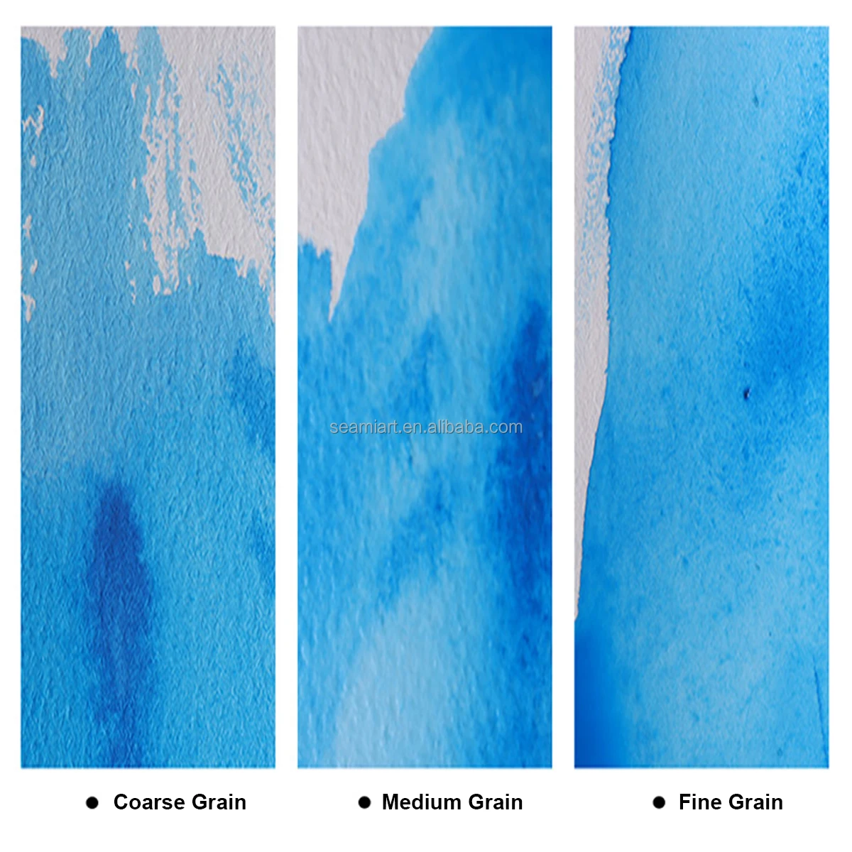 Baohong College Grade 16K 100% Cotton 300gsm Hot Press Cold Press 20pages for Watercolor Acrylic Gouache Painting