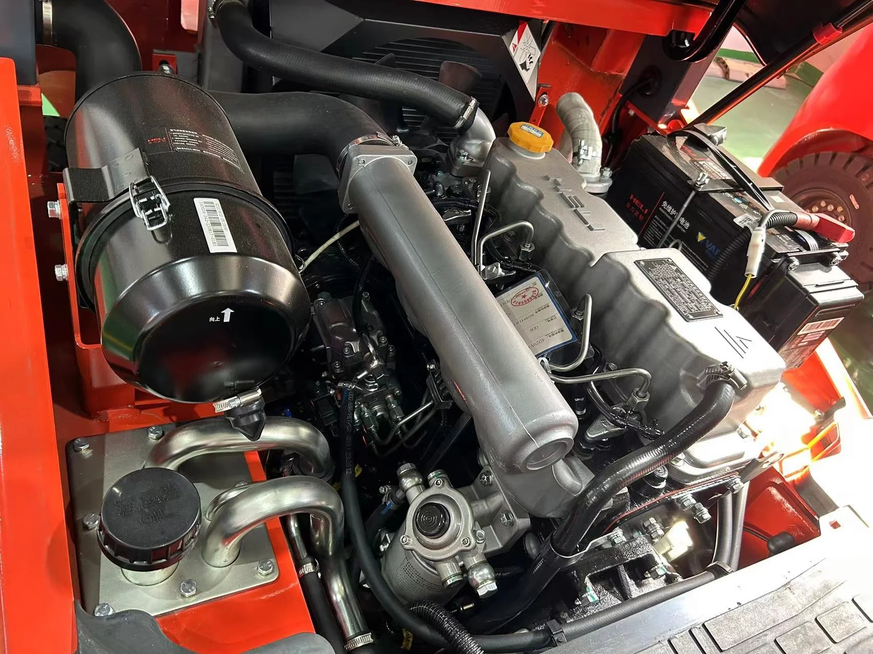 Safer Factory Self Produced CPCD35 Diesel Engine 3Ton 3.5Ton Forklift Price 2 Ton Diesel Forklift Heli For Sale