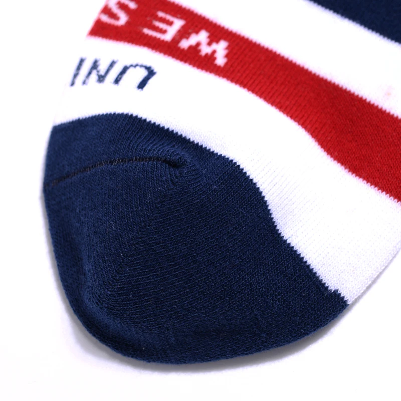 2021 New Design Casual Cotton Spandex Colorful New High Quality UK flag Design Unisex Youth Socks