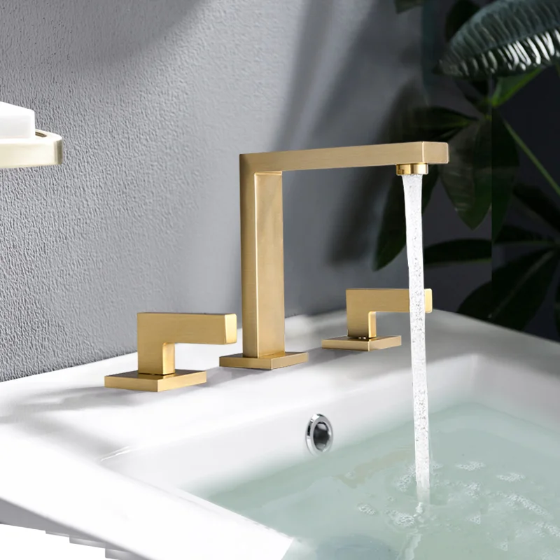 wash basin faucet bathroom sink faucets luxury water taps modern brass mixers tap bathroom sink taps bathroom faucet brush gold