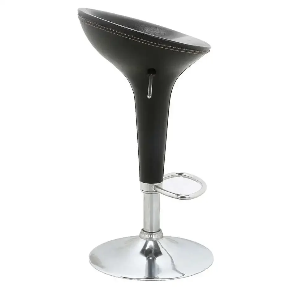 Adjustable Height Barstool Outdoor Modern Metal Black Rotating Plastic Bar Stool Bar Chairs