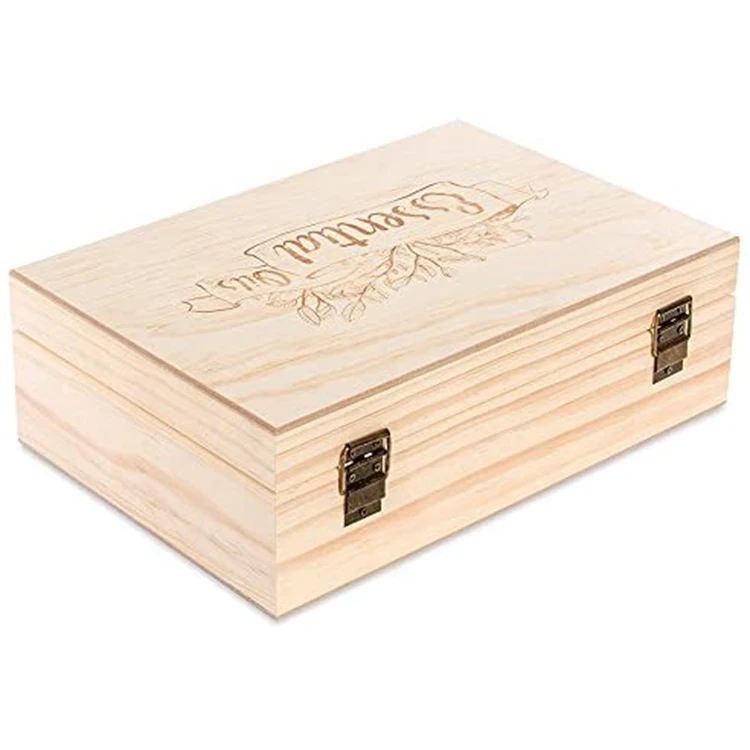 Modern Design Neating your Essential Oil Bottles with Wooden Essential Oil Box Essential Oil Bottles Storage Box