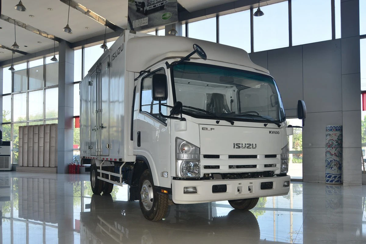 Б/у Isuzu KV600 4x2 Легкий фургон 5 тонн Грузовой грузовик дизельный легкий RHD LHD