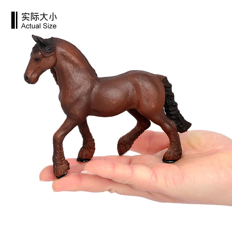 Wholesale Solid PVC Simulation Statue Model Farm Figurines Animal Cat Dog Goat Horse Cow Toys Figures