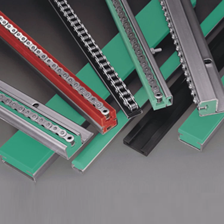 Линейный пластиковый направляющий рельс цепного конвейера