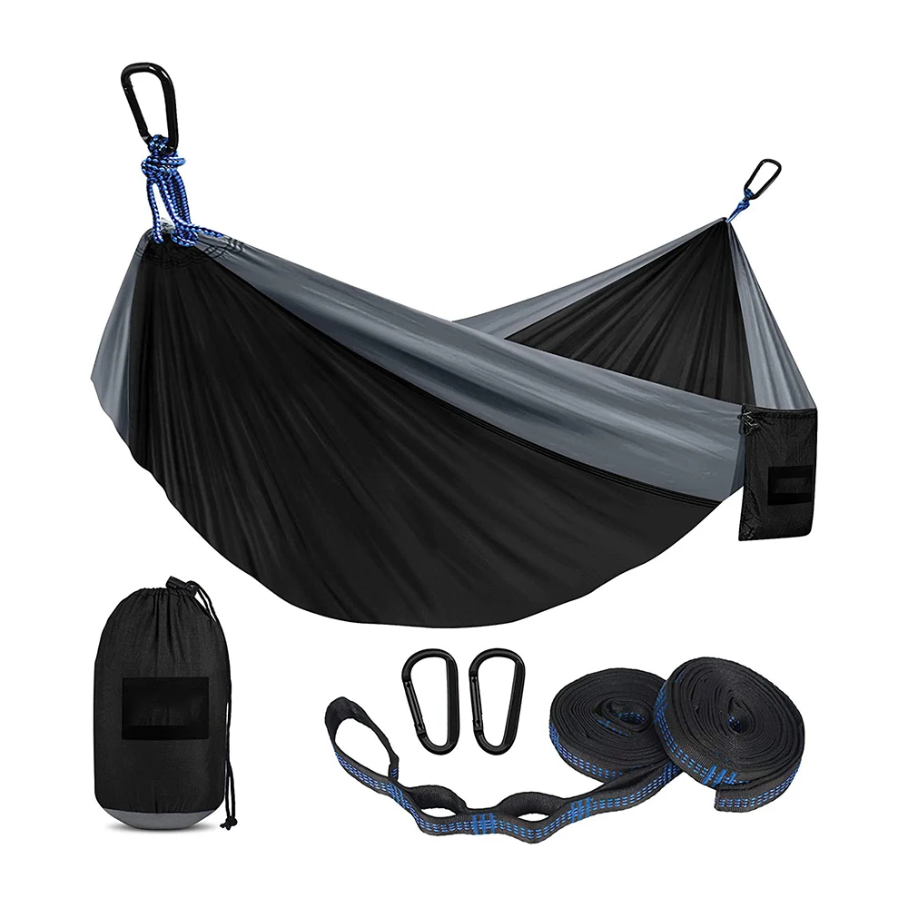 Hamac Heavy Duty 2 человек 4 Сезона Кемпинг кровать Hamak Sandalye быстросохнущая легкий вес пеший Туризм Гигантские Воздушные отдых