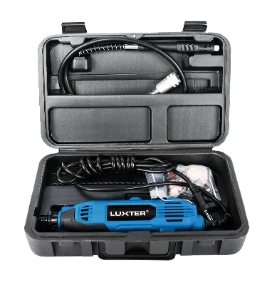 LUXTER 135W Rotary Tool 40pcs Accessories Set Flexible Shaft Power Cutting Engraving Carving Tools Mini Electric Rotary Tool Kit