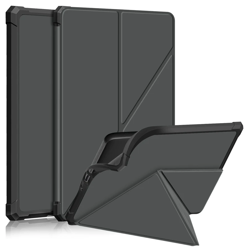 Ударопрочный кожаный чехол из ТПУ с подставкой, защитный чехол для Amazon Kindle Paperwhite 5 (11-го поколения) 6,8 дюйма 2021