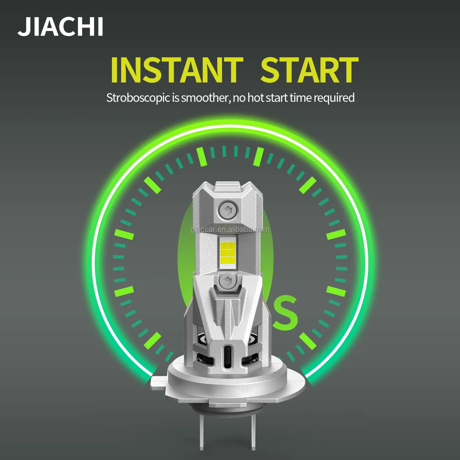 JIACHI H7 Auto Led Headlight H4 6000lumen 65w 12v Car Motorcycle H1 H11 CSP Led Headlight Bulb High Beam for Honda VW JEEP