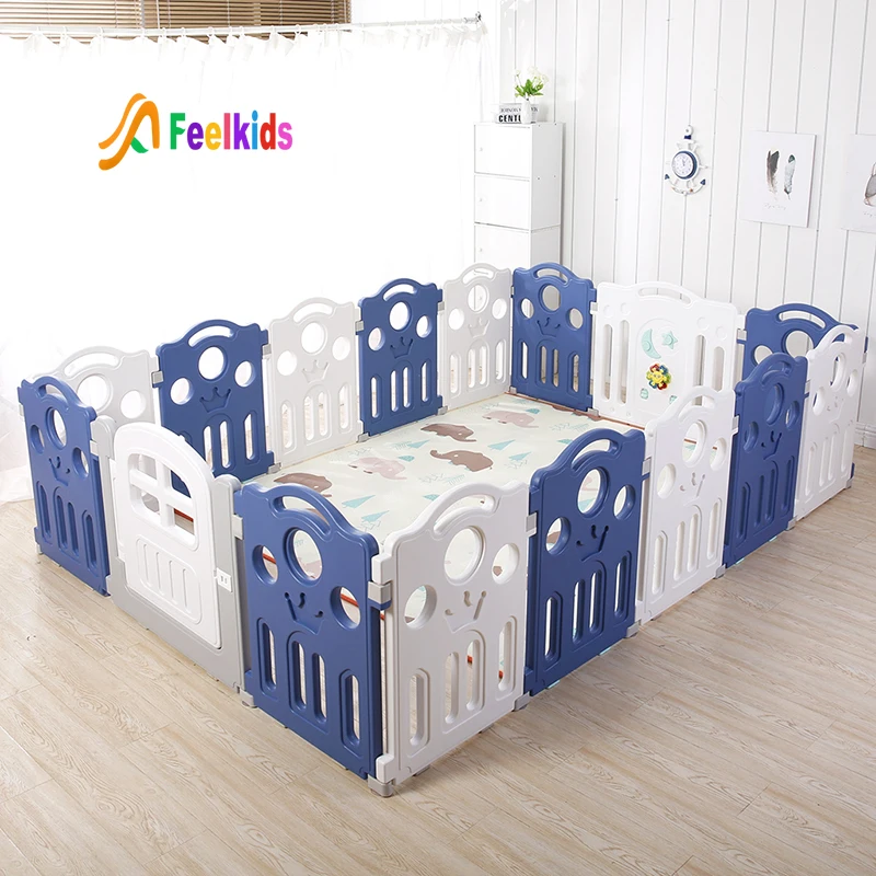 Feelkids Custom Toddler Foldable Baby Safety Manufacturer Game Modern Playyard Fence