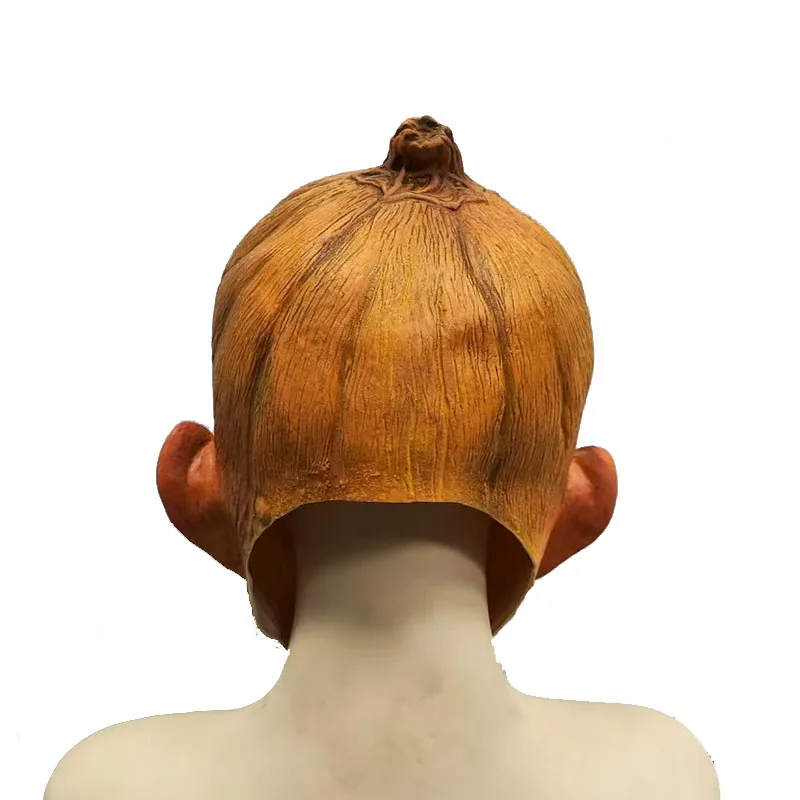 Pumpkin headgear Horrible pumpkin man. The details are lifelike and the logo can be customized.