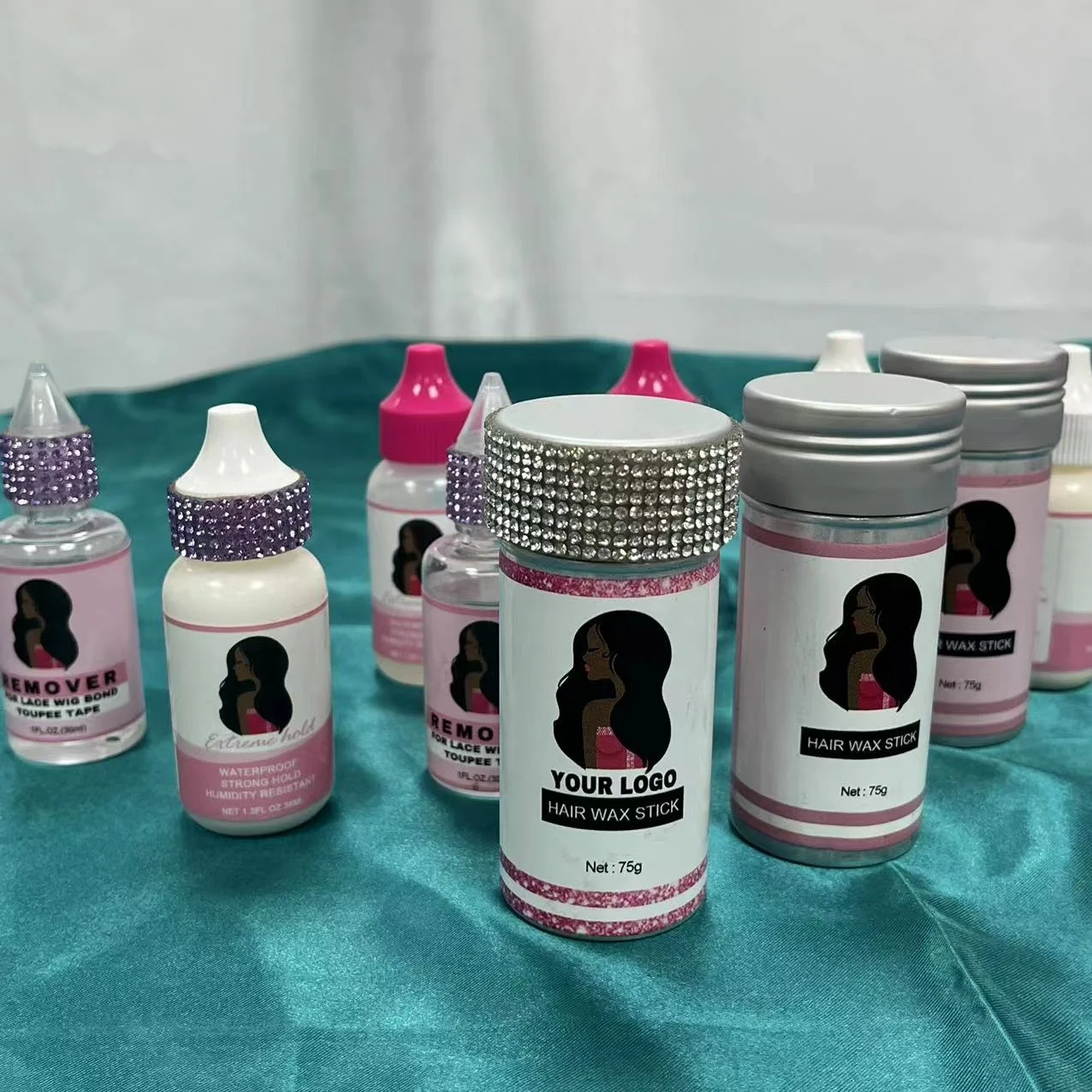 Wholesale Private Label Extra Hold Braiding Gel Styling Edge Control for Braid Hair Style Hair Wax Stick