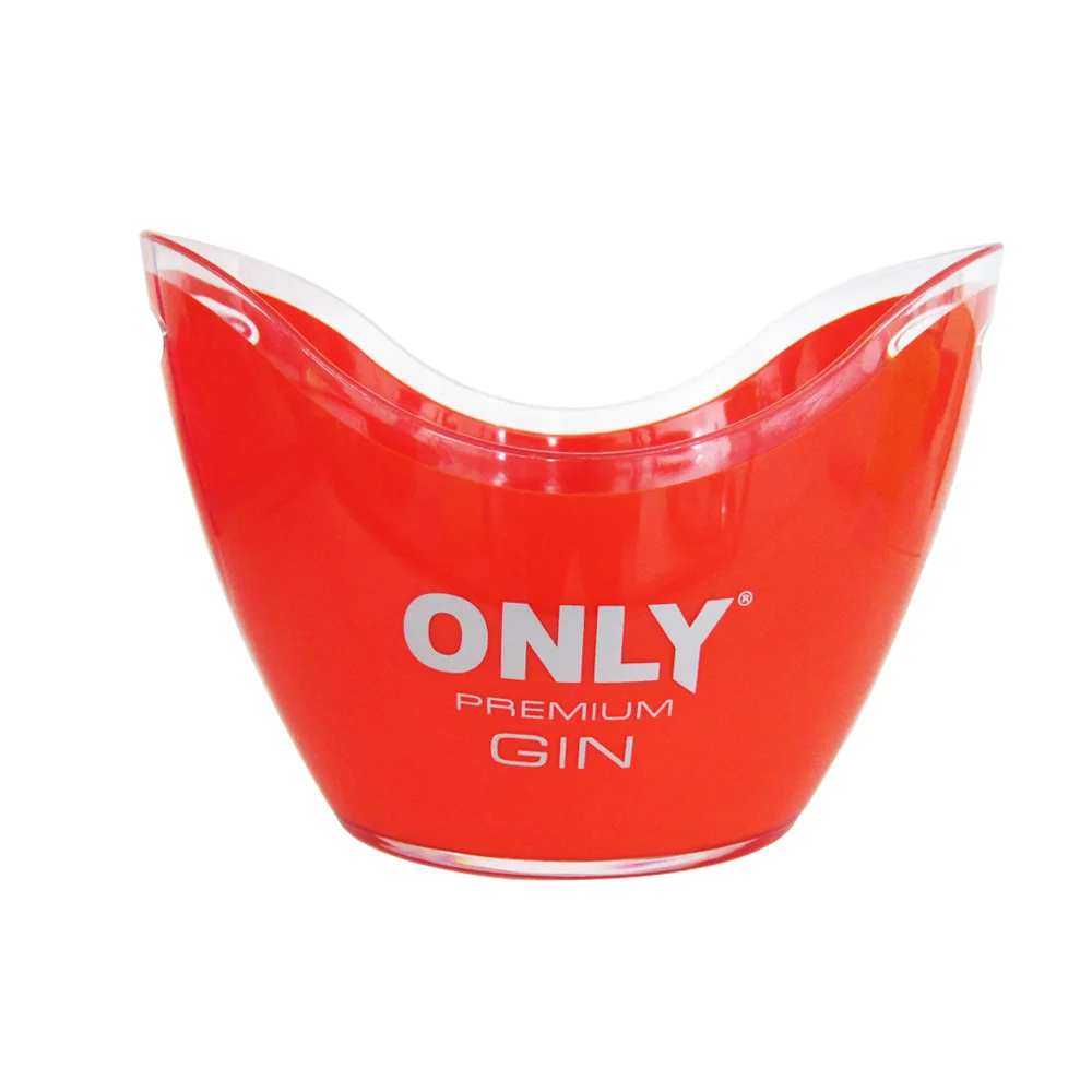 PS oval ice bucket Plastic Cheap bucket