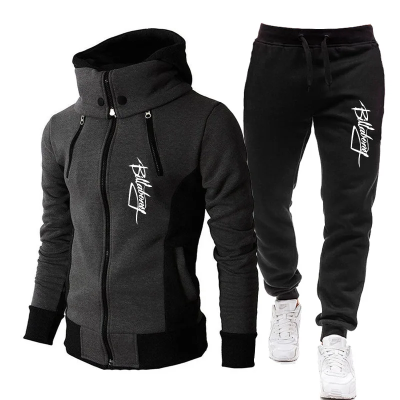 Wholesale Winter Collection in Custom Tracksuits Sports Men Cotton Pink Jogging Suit Hoodies For Mens