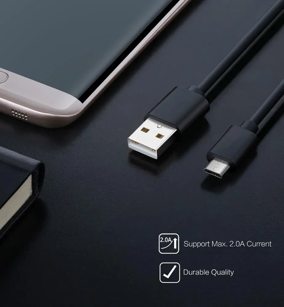 
For Huawei Honor 6X 5C 6C 7C 7X 8X 8A 8C Micro USB Cable 5V 2A Fast Charge USB Cable Android USB Charging Microusb Charger Cable 