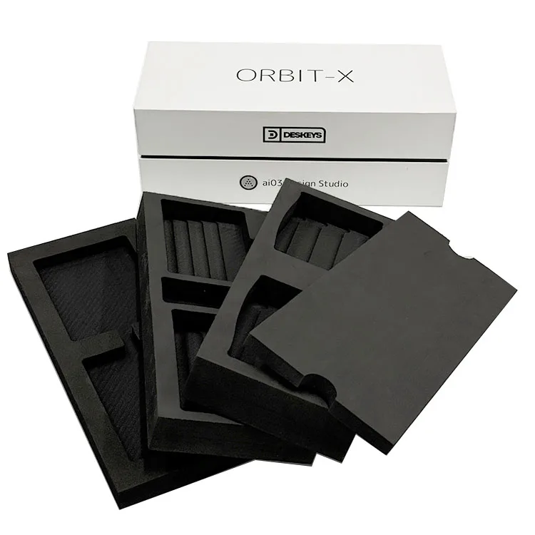 Custom-Size Gold Stamped Logo Magnetic Gift Box EVA/EPE/PE with Foam Insert for Packing Usage