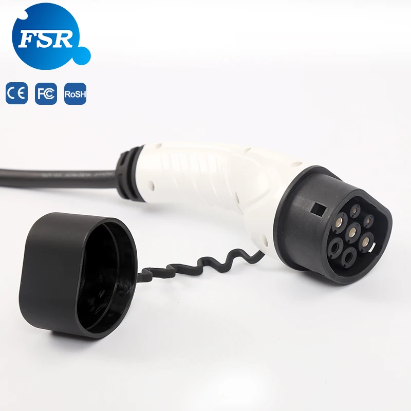 Strength factory mode2 IEC 62196 type 2 32A Single-phase 5M European standard portable AC EV charger