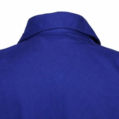 Navy Blue Reflective Long Sleeve 100%Cotton Anti-Static Workwear Uniform