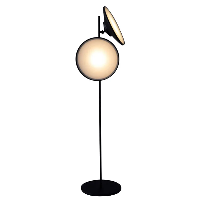 Modern Nordic Simple Designer LED Floor Lamp Double Horn Radar Bedside Light with Stand for Living Room Decor Lighting Fixtures