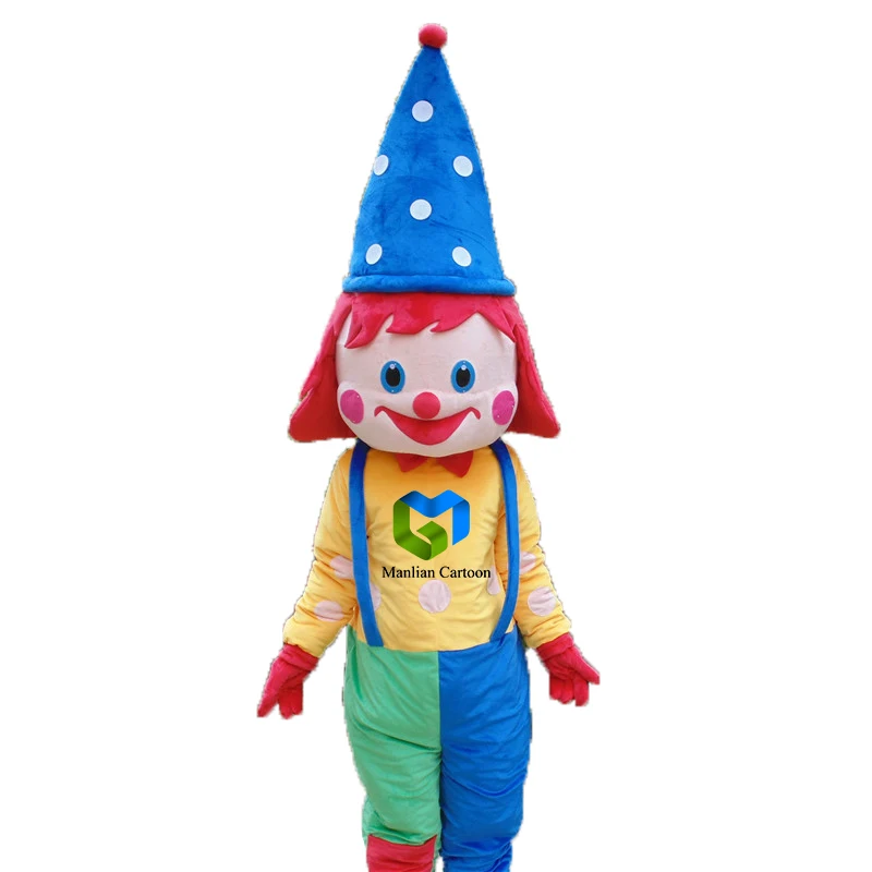 
Manlian costume photos clown/ adult clown mascot costume 