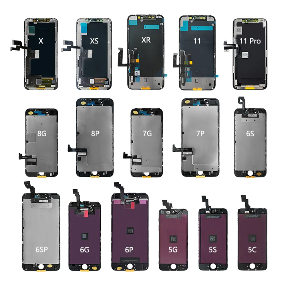 Digitizer Accessories Parts Touch Display for iphone 5 6 6G 6s 6plus 7 7G 8 8G 11  plus Mobile LCDs Screen Mobile Phone LCDs
