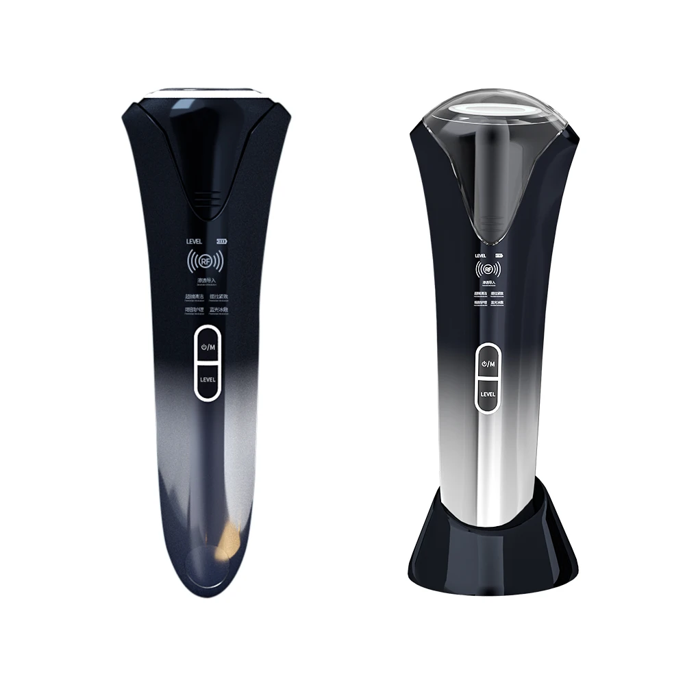 EMS Vibration Beauty Care Product Rf Red&Blue Light Portable Face Lifting Firming Instrument Led Cooling Facial beauty equipment