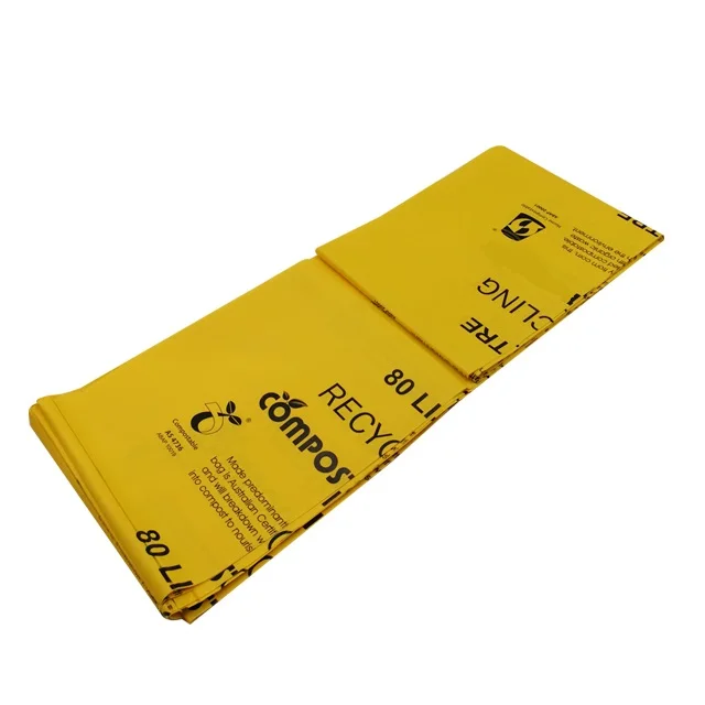cornstarch custom wholesale biodegradable plastic biohazard bags
