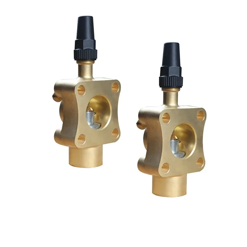 Brass copper carrier compressor suction shut off globe valve for carrier compressor
