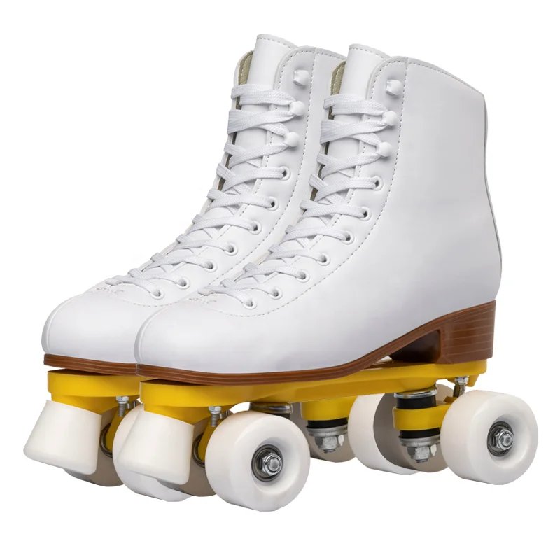 2022 Hot Sale PVC double row shoes manufacturing small orders traditional roller skates
