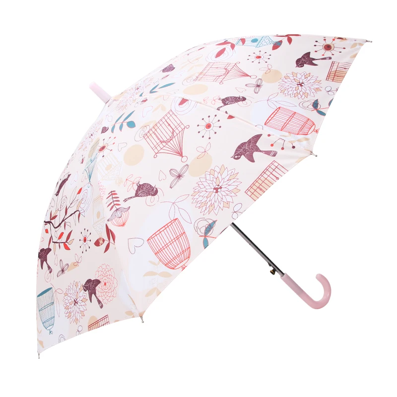 Cheap price auto open cute cartoon kids umbrella EVA children umbrella