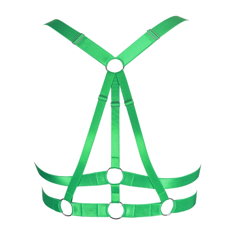 Plus Size Bondage Body Harness Accessories Bust Bra Top  For Women  Lingerie Harness Party Costumes Wear